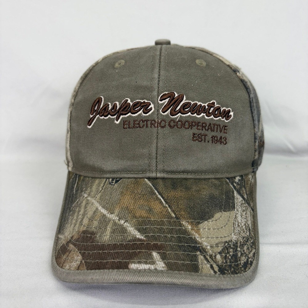 Diamond G Designs Jasper Newton Electric Coop Hat Mens OSFA Camo Realtree Cap